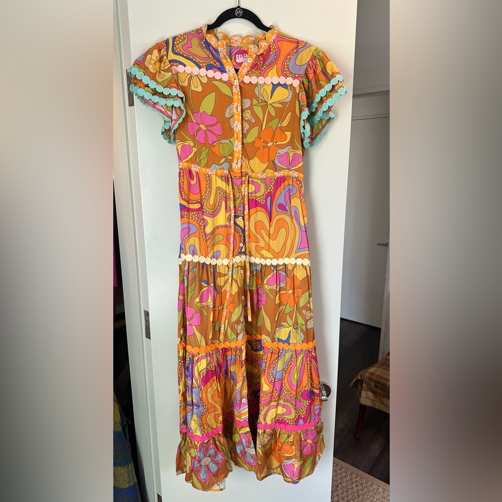 CeliaB Multicolor Floral Dress